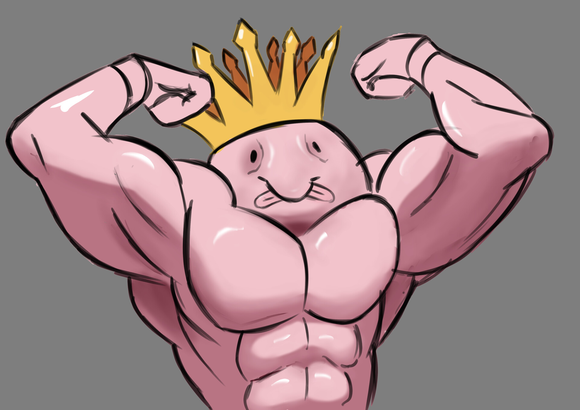 Muscles King Blobfish