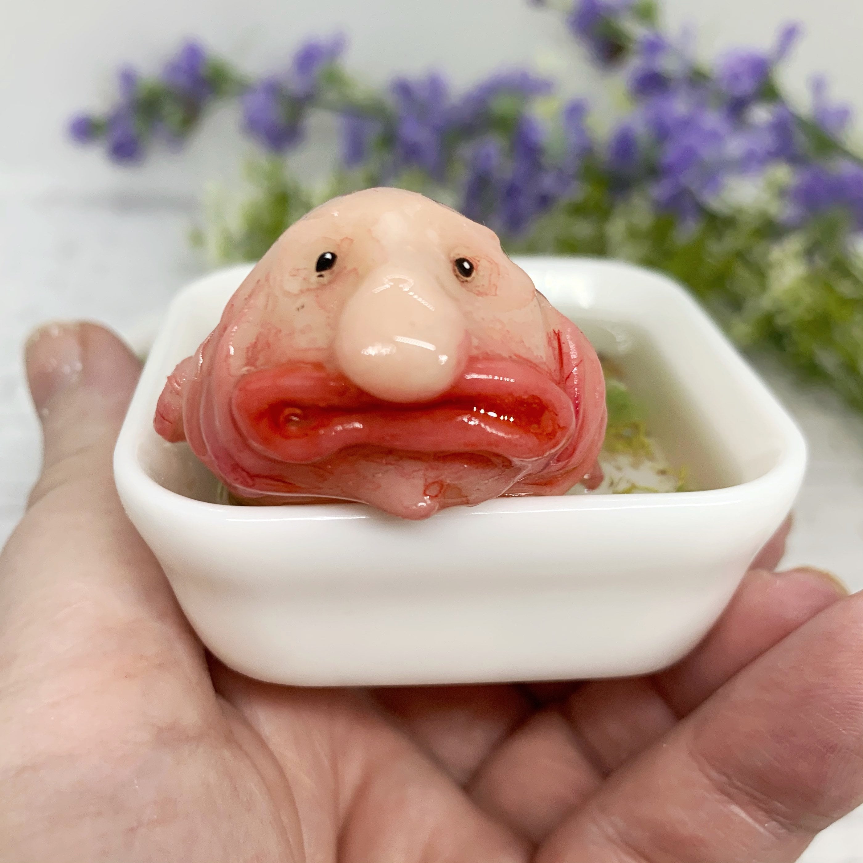 blobfish made out of resin